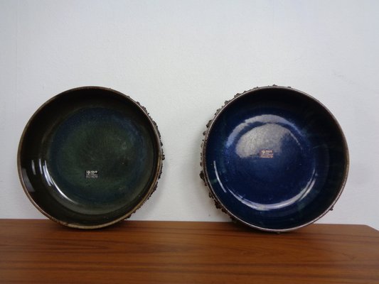 Glit Lava Ceramics Bowls & Vases by Ragnar Kjartansson, 1960s, Set of 7-RDW-1722418