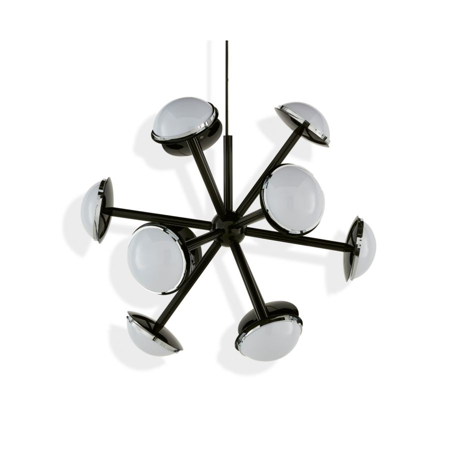 GLOBE BURST - LED polycarbonate chandelier