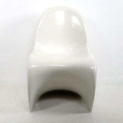 Gloss White S-Chair by Verner Panton for Herman Miller, 1971-RY-694600