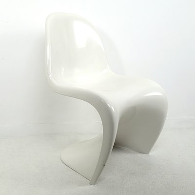 Gloss White S-Chair by Verner Panton for Herman Miller, 1971-RY-694600