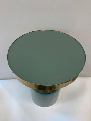 Glossy Jade Auxiliary Table-NUC-1394705