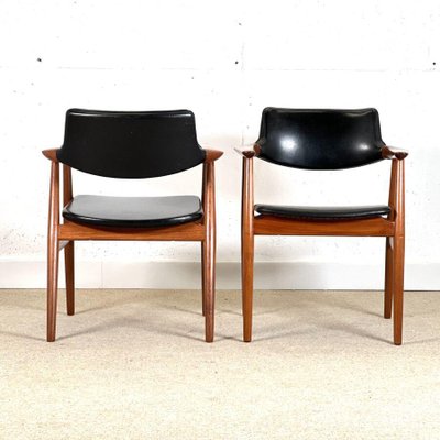 GM11 Dining Room Chair by Svend Aage Eriksen, 1960, Set of 4-KRJ-1823392