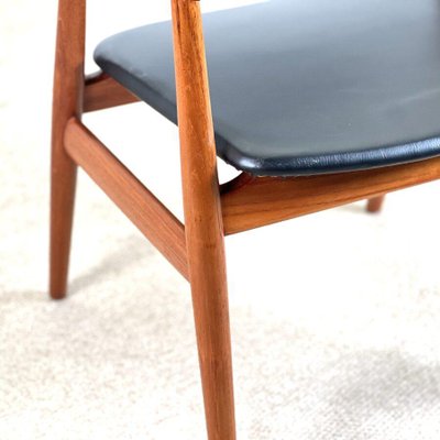 GM11 Dining Room Chair by Svend Aage Eriksen, 1960, Set of 4-KRJ-1823392