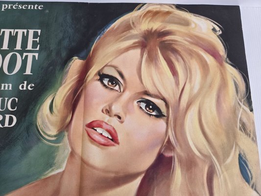 Godards Contempt with Brigitte Bardot Poster, 1963-CGX-2036700