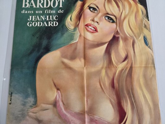 Godards Contempt with Brigitte Bardot Poster, 1963-CGX-2036700