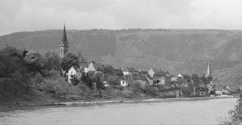 Going to Neckargemuend by Car Near Heidelberg, Germany 1936, Printed 2021-DYV-990654