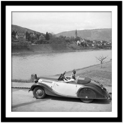 Going to Neckargemuend by Car Near Heidelberg, Germany 1936, Printed 2021-DYV-990652