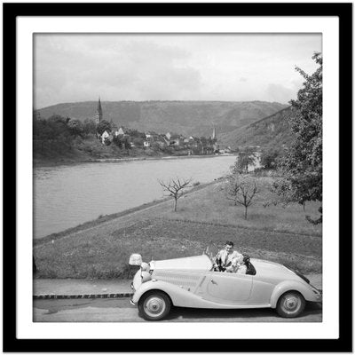 Going to Neckargemuend by Car Near Heidelberg, Germany 1936, Printed 2021-DYV-990654