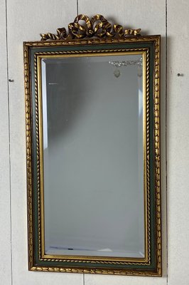 Gold and Green Mirror from Deknudt, 1970s-WZZ-828551