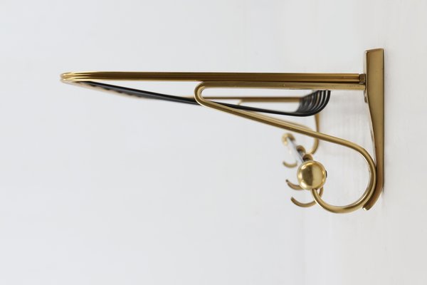 Gold Coat Rack, 1960s-YSY-1374732