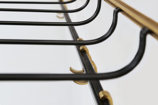 Gold Coat Rack, 1960s-YSY-1374732