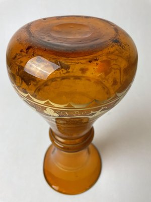 Gold Decor Glass Vase, 1920s-SDV-837246