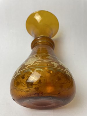 Gold Decor Glass Vase, 1920s-SDV-837246