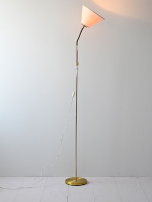 Gold Floor Lamp, 1960s-QWP-2033960