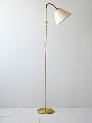 Gold Floor Lamp, 1960s-QWP-2033960