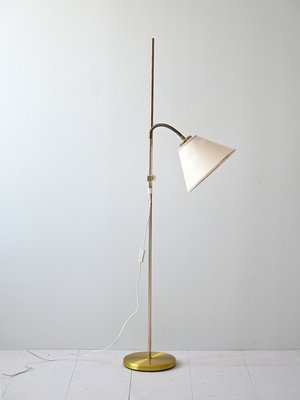 Gold Floor Lamp, 1960s-QWP-2033960