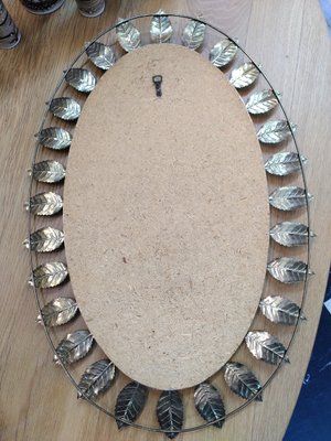 Gold Metal Mirror, 1970s-IDZ-2011562