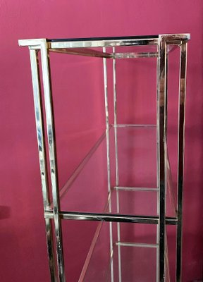 Gold Metal Shelf by Guy Lefevre, 1980s-IKW-787693