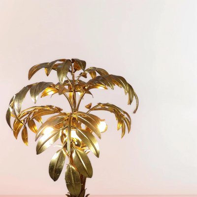 Gold Palmtree Light attributed to Hans Kögl-QUV-2021203