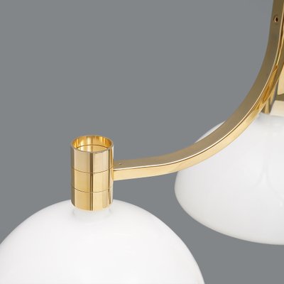 Gold-Plated As/Am Ceiling Light by Franco Albini and Franca Helg for Sirrah, 1970s-EZ-1765081