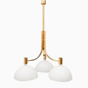 Gold-Plated As/Am Ceiling Light by Franco Albini and Franca Helg for Sirrah, 1970s-EZ-1765081