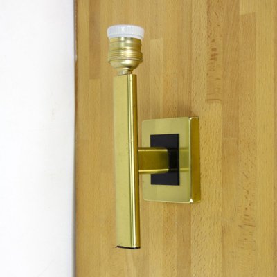 Golden Brass Sconce, 1970s-CQZ-711641