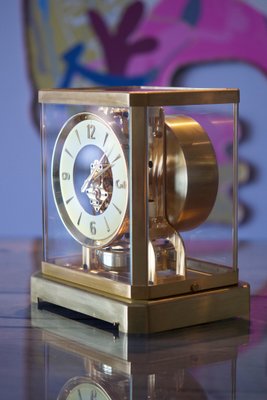 Golden Brass Türler Clock from Jaeger-LeCoultre-LA-1355082