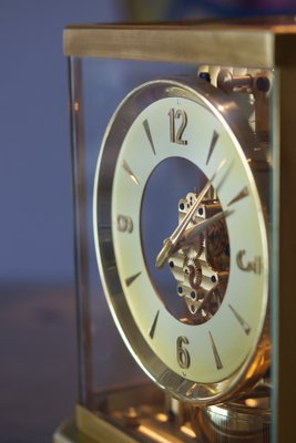 Golden Brass Türler Clock from Jaeger-LeCoultre-LA-1355082