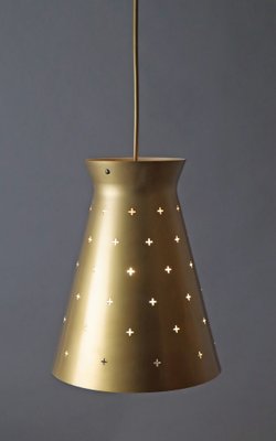 Golden Diabalo Hanging Lamp by Egon Hillebrand for Hillebrand Lighting, 1950s-ESB-1800468