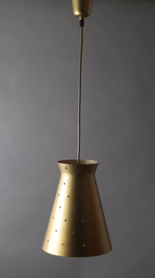 Golden Diabalo Hanging Lamp by Egon Hillebrand for Hillebrand Lighting, 1950s-ESB-1800468