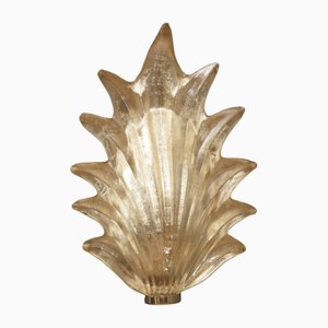 Golden Murano Glass and Brass Wall Light, 1990s-UH-1703718