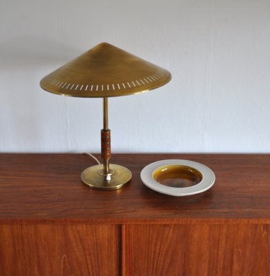 Golden Ochre Ceramic Dish from Kähler, Denmark, 1950s-HPQ-1359278