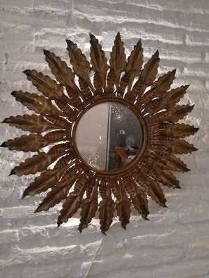 Golden Sun Mirror, 1950s-QY-803235