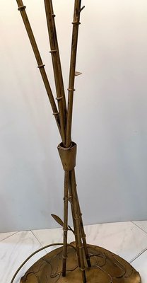 Golden Wrought Iron Cane Lamp-IKW-895936