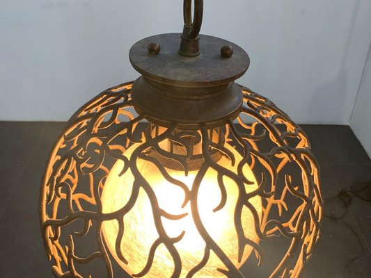 Golden Wrought Iron Pendant from Lam Lee Group, 1990-IJR-1109513