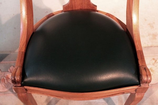 Gondola Chairs in Mahogany, , Set of 6-RVK-1111655