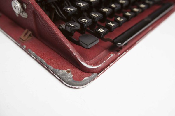 Gossen Tippa Majenta Typewriter, 1950s-VQY-856181