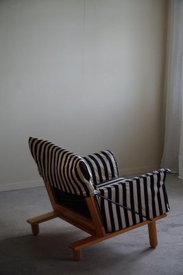 Gotland Lounge Chair in Fabric and Pine by Tord Björklund for Ikea, 1980s-MXF-1817308