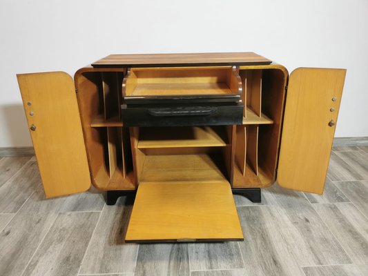 Gramophone Cabinet by Jindrich Halabala, 1950s-QJA-1776190