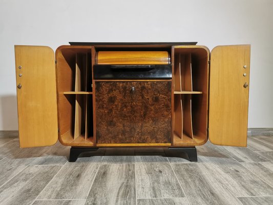 Gramophone Cabinet by Jindrich Halabala, 1950s-QJA-1776190