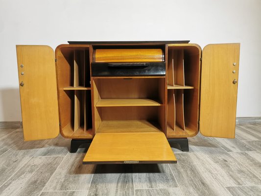 Gramophone Cabinet by Jindrich Halabala, 1950s-QJA-1776190