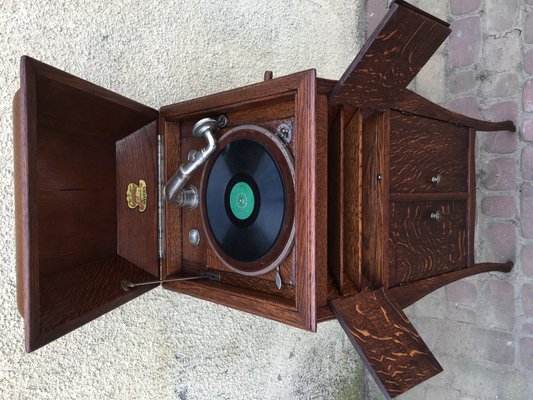 Gramophone in a Cabinet from Jupiter Mark Bevete, 1920s-WQQ-618556