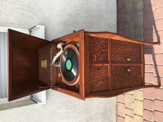 Gramophone in a Cabinet from Jupiter Mark Bevete, 1920s-WQQ-618556