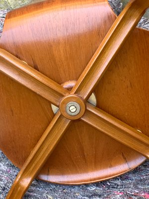 Grand Prix Dining Chairs in Teak by Arne Jacobsen for Fritz Hansen, 1960s, Set of 4-ZM-1285414