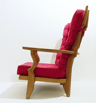 Grand Repos Chair by Guillerme & Chambron for Votre Maison, 1960s-NYF-2019064