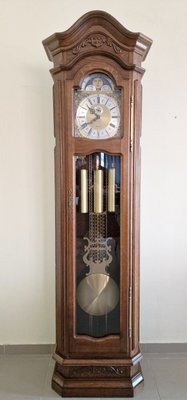 Grandfather Clock in Oak-ITF-2022697