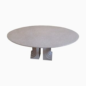 Granite Samo Dining Table by Carlo Scarpa for Studio Simon, 1970s-RPH-889061