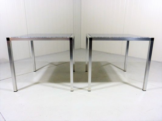 Granite Side Tables, 1980s, Set of 2-TU-833470