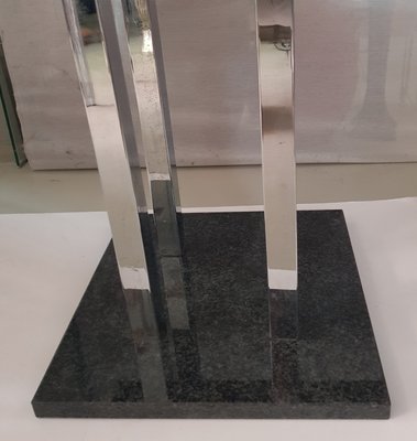 Granite Table with Chrome Legs, 1990s-QDP-699776