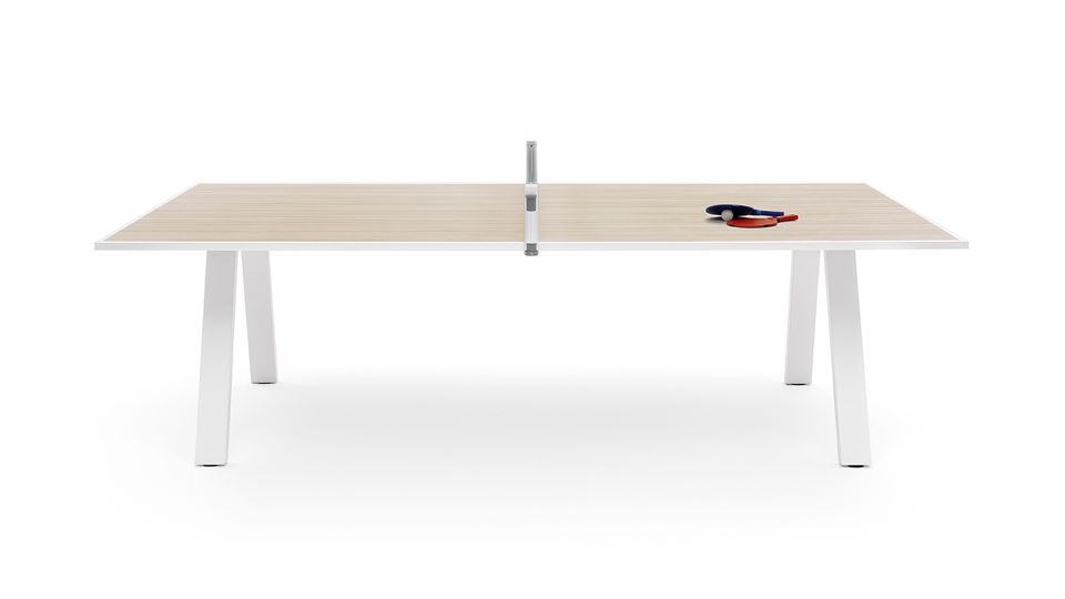 GRASSHOPPER - Rectangular Ping pong table by Fas Pendezza